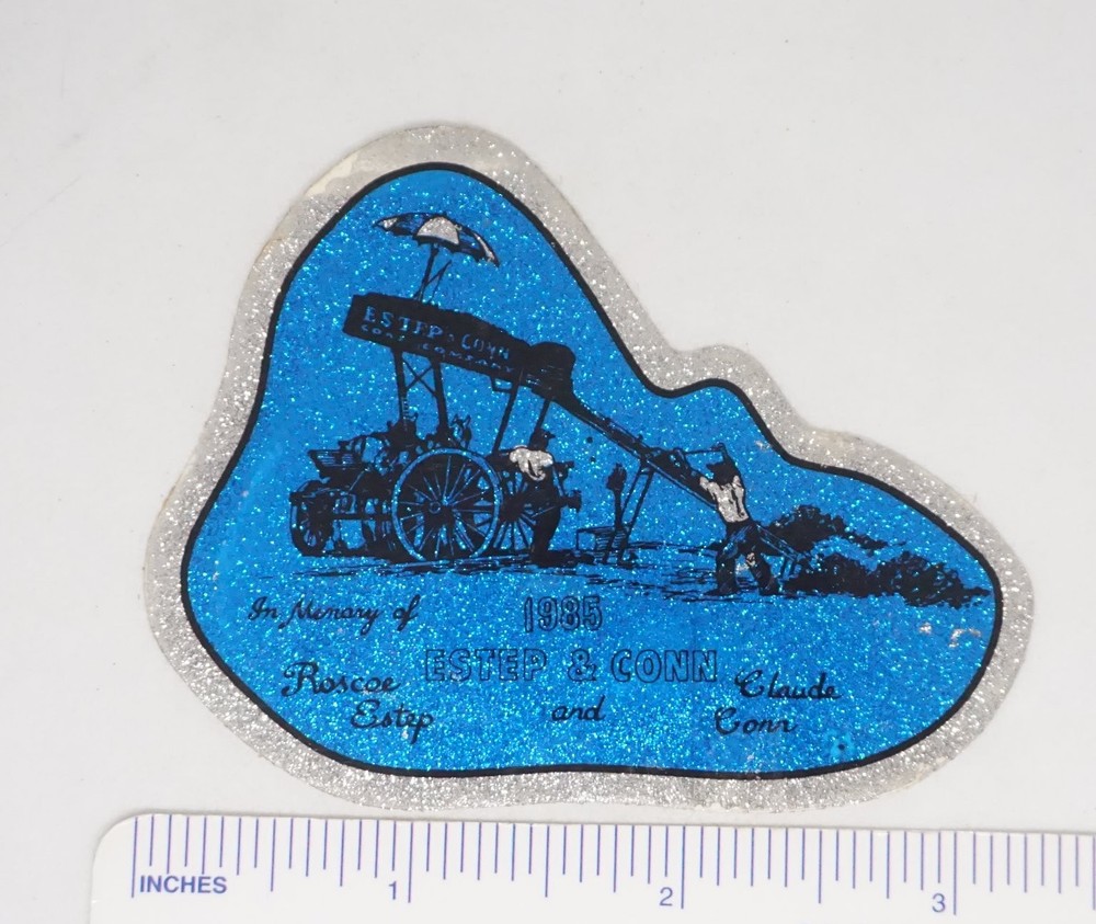 Estep & Conn Mining Decal Sticker In Memory 1985 Coal Mining
