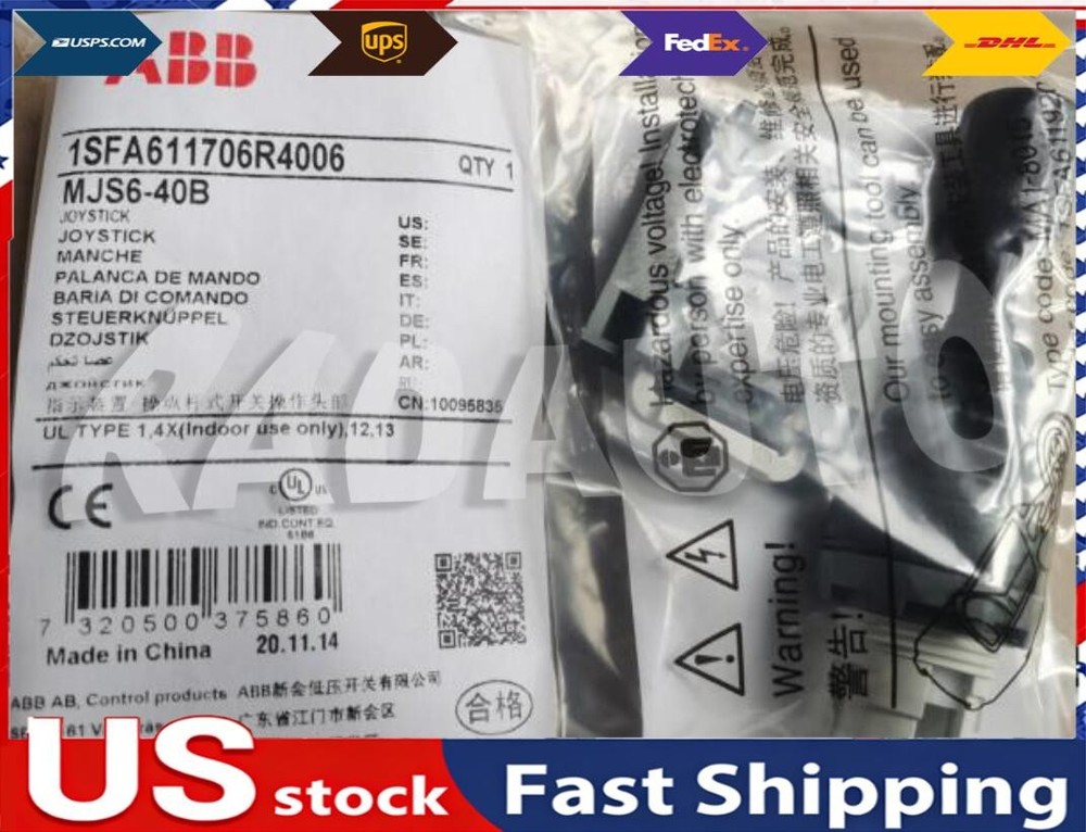 1pcs ABB Joystick Switch Handle MJS6-40B