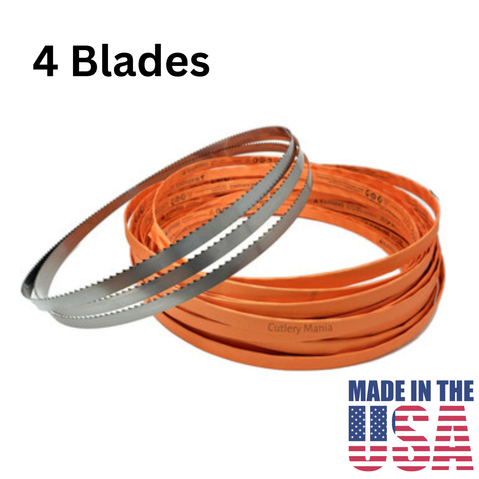 Meat Band Saw Blade 106 Inch 3TPI 5/8 X .022  (4 Pack)