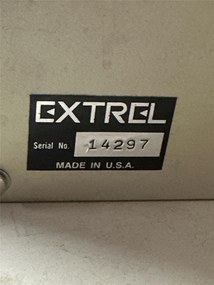 Extrel Oscillioscope 19" Rack Mount w/ plug-in modules