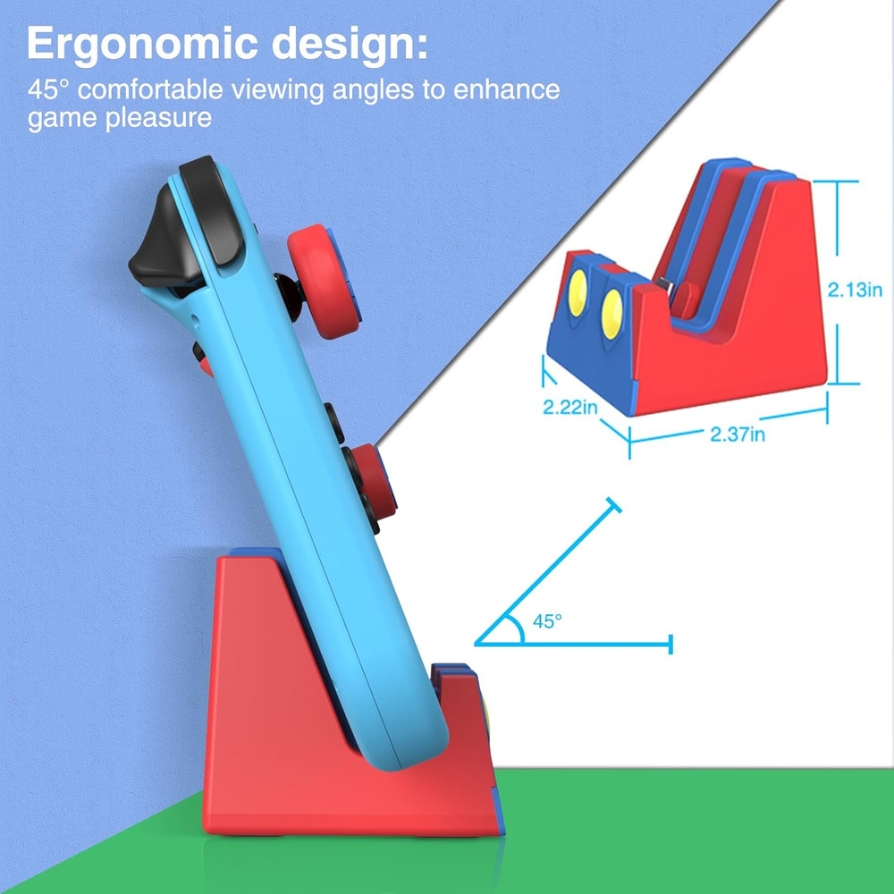 Switch Charging Dock for Nintendo Switch/Lite/Oled, Portable Charger Base Stand