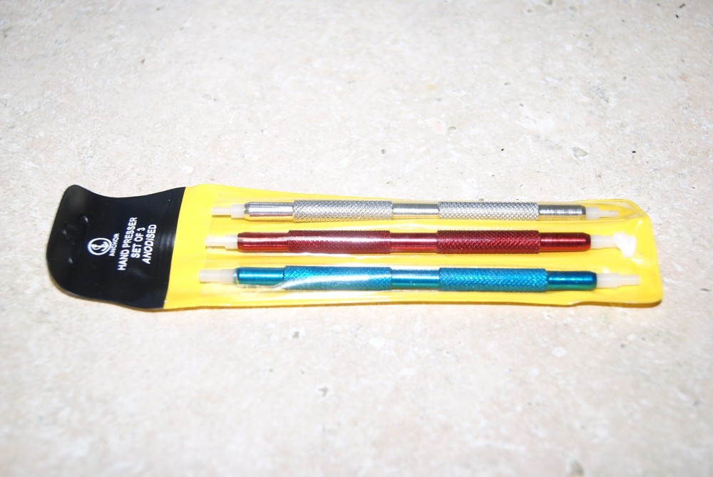 HANDS INSERT TOOL SET OF 3 WITH NYLON TIPS NEW WATCH TOOLS