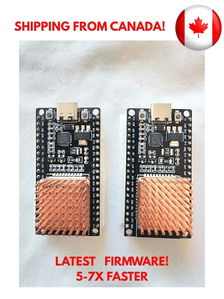 Nerdminer V2-Upgraded ☆Speed Boost☆ Bitcoin Solo Nerd Miner + USB-C Cable