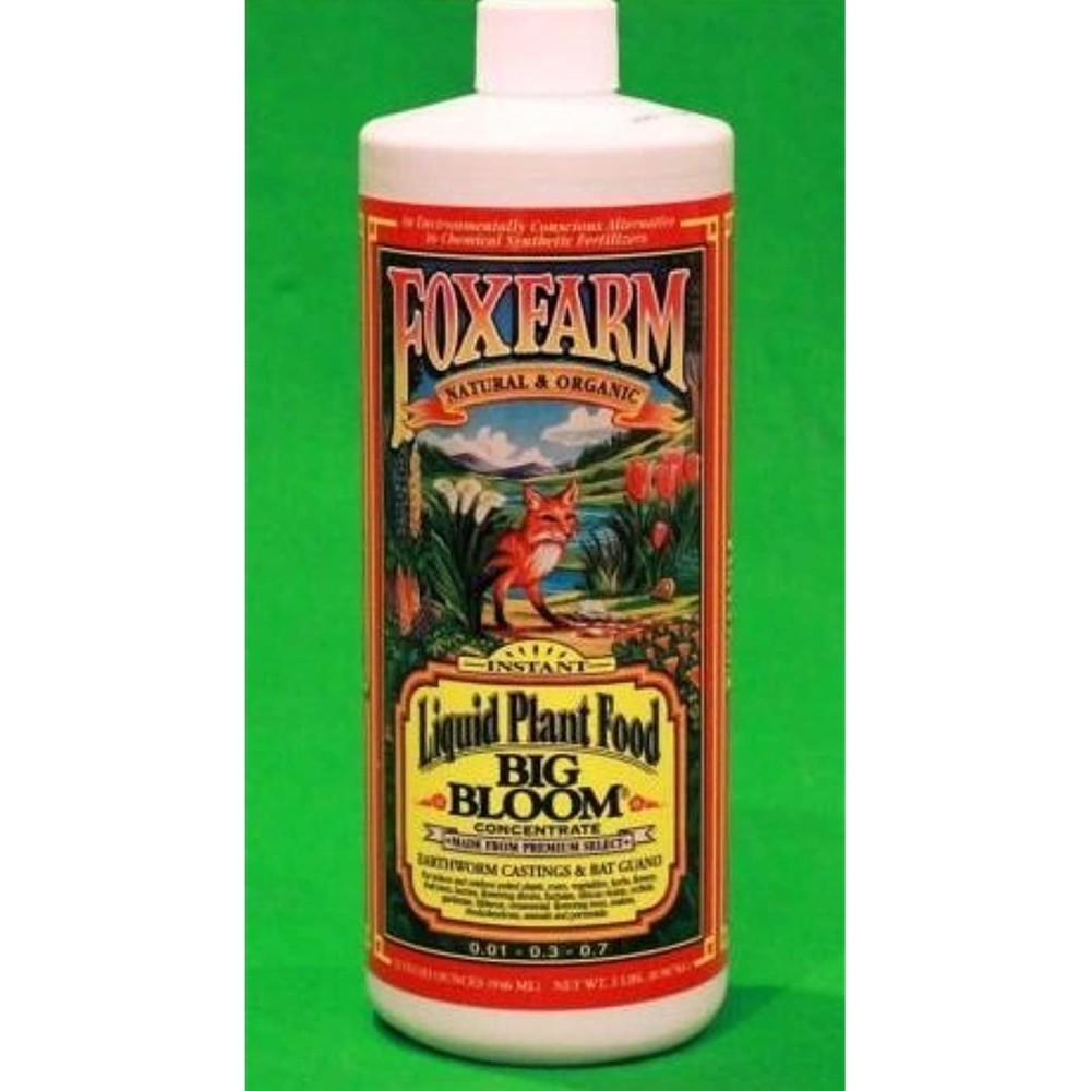 Fox Farm Big Bloom 1 Quart qt 32oz - liquid foxfarm nutrients