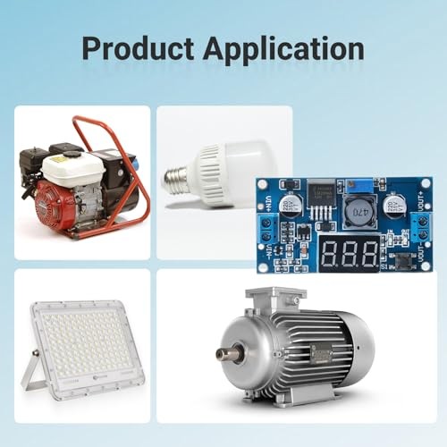 Blue LM2596 Adjustable DC-DC Buck Converter Step Down Module with LED 3PCS