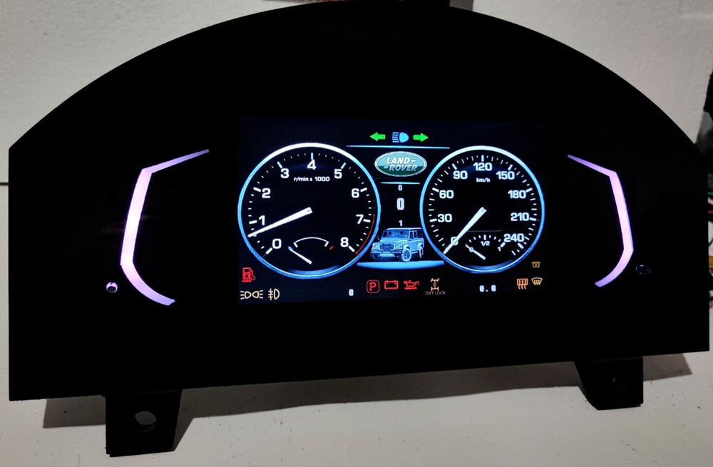 LAND ROVER DEFENDER DIGITAL DASHBOARD