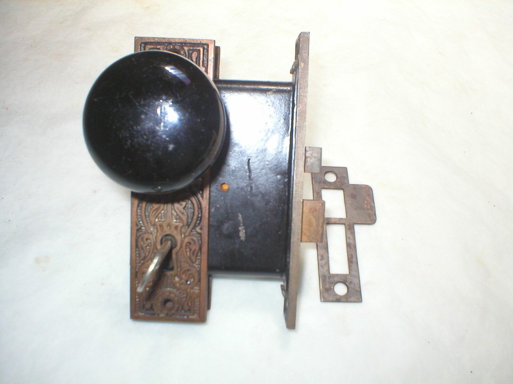 Antique Victorian Era Door Hardware
