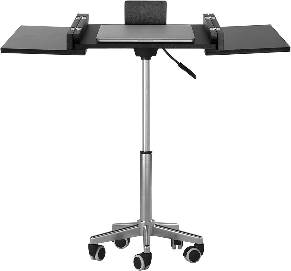 Techni Mobili RTA-B006-GPH06 Laptop Stand with Adjustable Black Graphite
