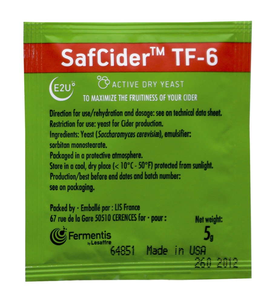 Fermentis SafCider™ TF-6 (5g)