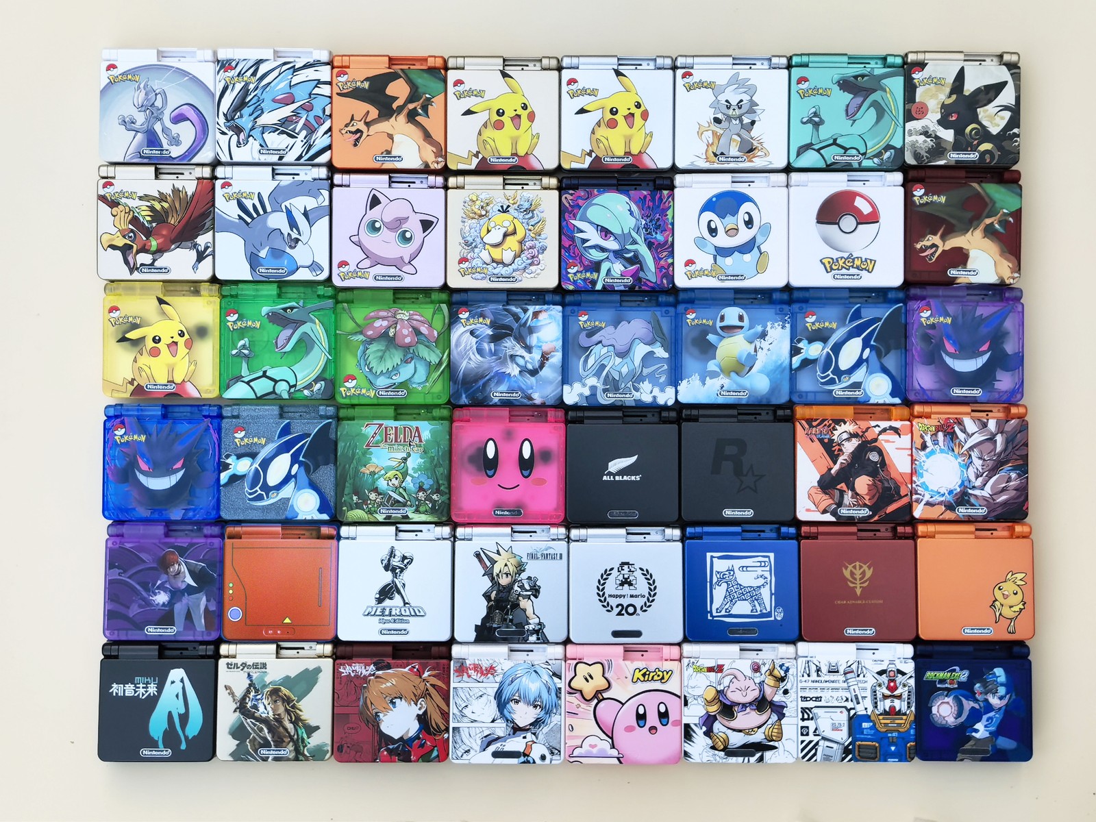 Nintendo Game Boy Advance SP GBA Console with IPS V5 Backlit Screen Choose Color