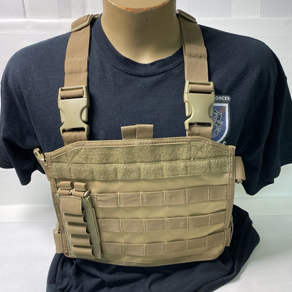 Condor Tactical OPS Chest Rig Modular MOLLE Panel Range Harness
