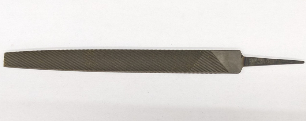 Kromhard Flat File Shear Cut Double Cut 8″ Long USA NOS