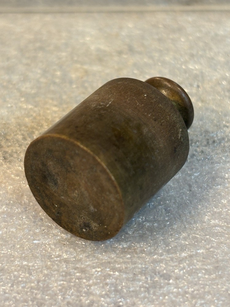 AVD W & T Avery - England Solid Brass 2 oz. Vintage Scale Weight