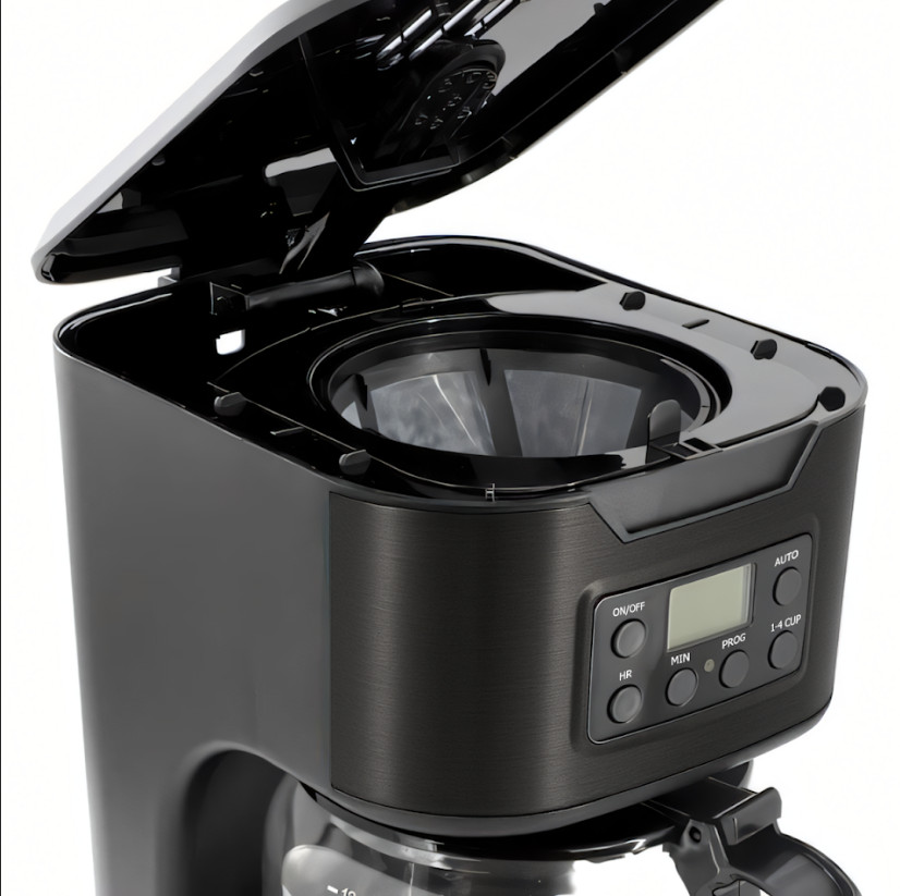 EUROSTAR 12-Cup Programmable Coffee Maker (BLACK)