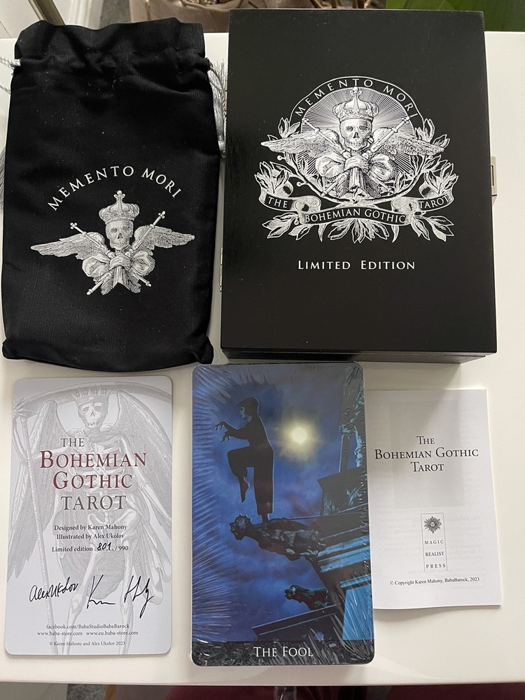 SEALED OOP Limited 4TH Edition Bohemian Gothic tarot Large size  Baba Studio