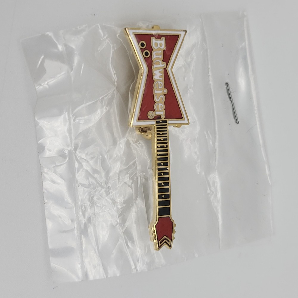 Budweiser Guitar Lapel Pin
