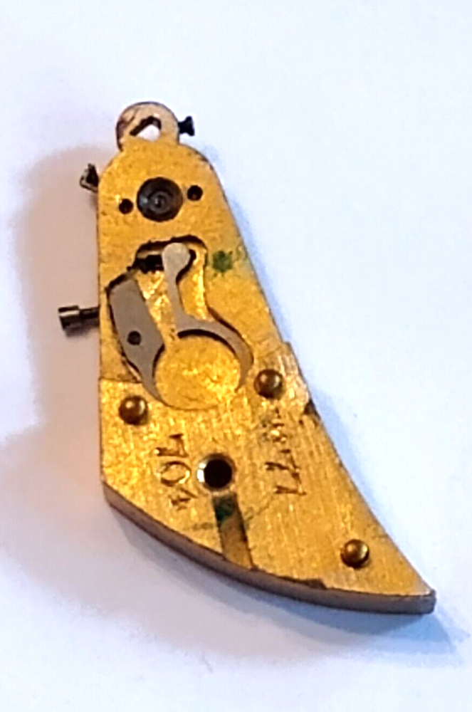 ELGIN 16 SIZE REGULATOR SPRING COMPLETE WITH COCK 826 MODEL: 3+5 --BB-1466