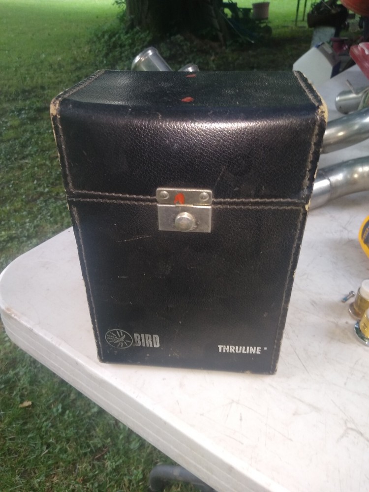 Bird THRULINE WATTMETER MODEL  Box Only