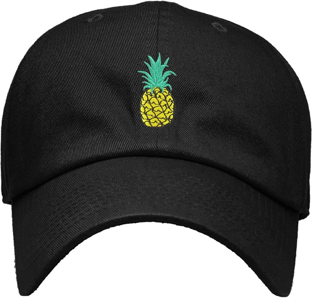 Pineapple Dad Hat Baseball Cap Unconstructed Adjustable Polo Style