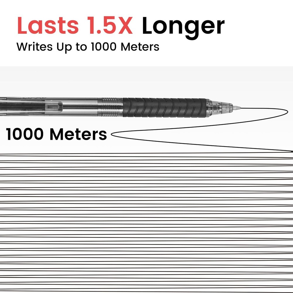 Ballpoint Pen New (Blue, 40 Pack)