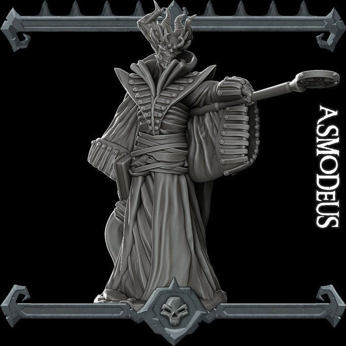 ASMODEUS - Miniature Model | All Sizes | Dungeons and Dragons | Pathfinder | War
