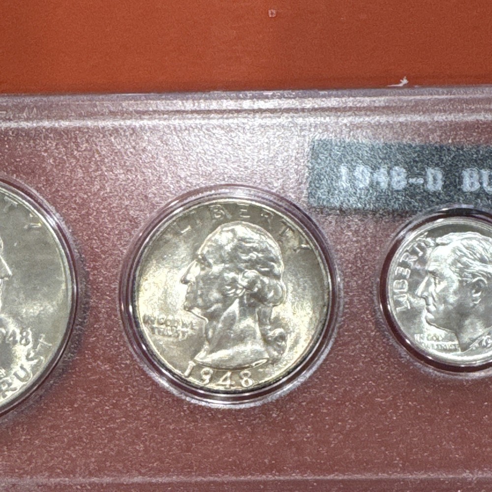 1948 D US Mint Coin Set BU