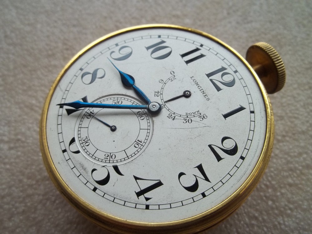 Antique WW1 US Navy Longines Deck Watch