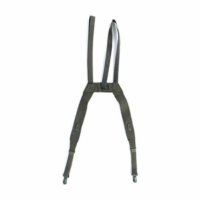 French Combat Harness Suspenders Very Versatile Fast Shipping OD Green