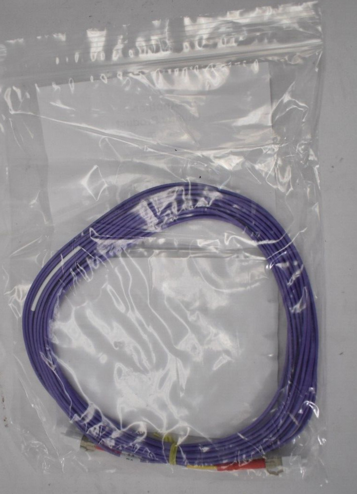Black Box 10 Gig MM FO Patch Cable Duplex Fiber Riser Cable Violet LCLC-7MT
