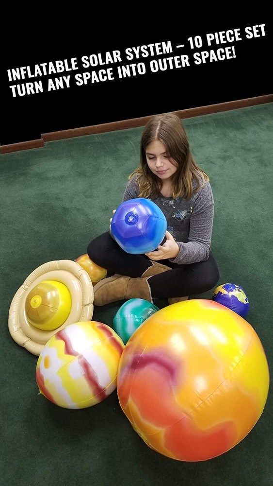 Replogle Giant Inflatatable Solar System (10 Planets)