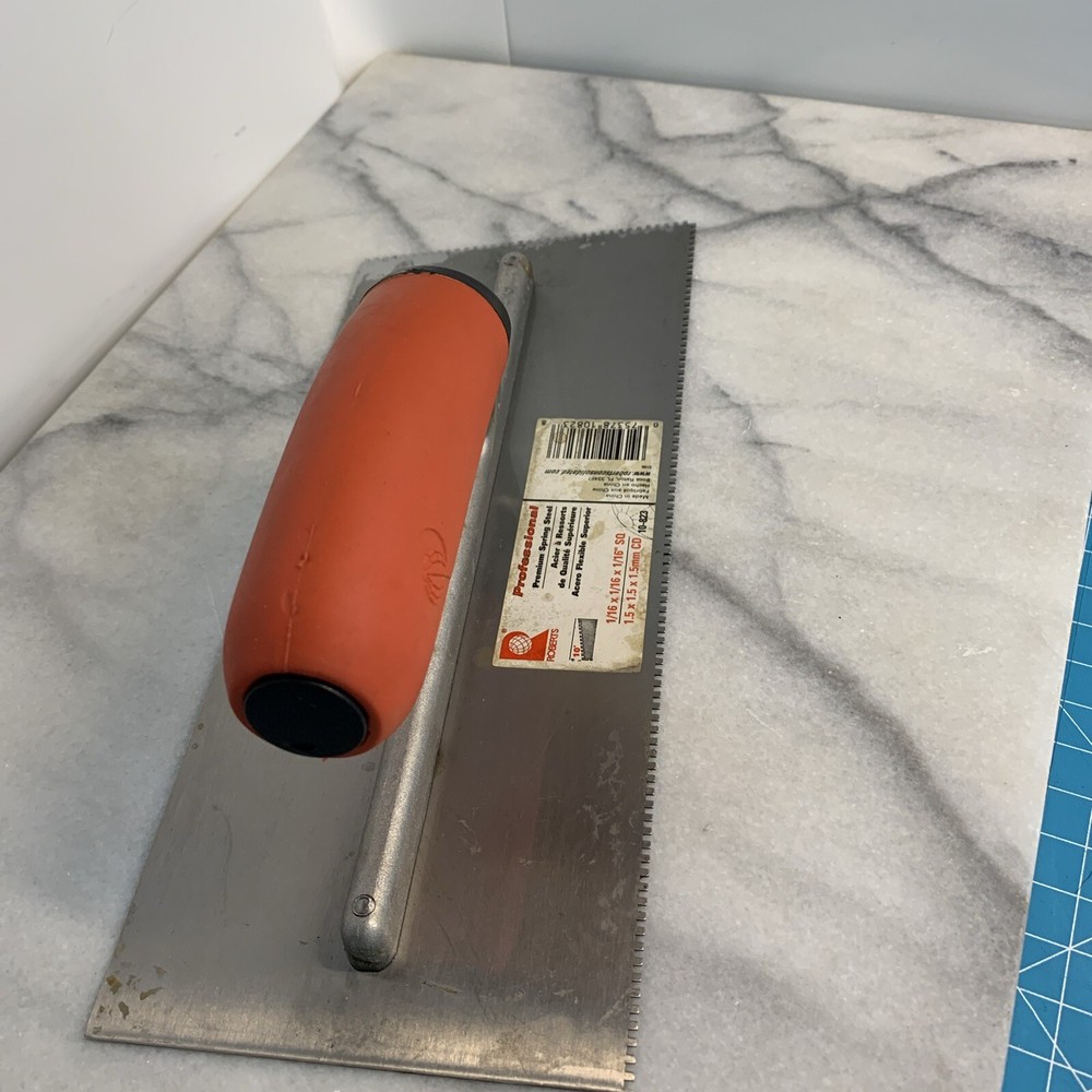 Cut Back Notched 10deg Trowel