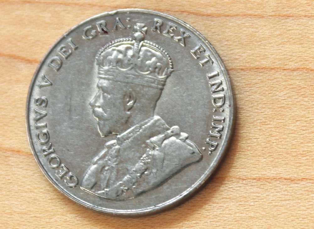 1929 Canada 5 Cents