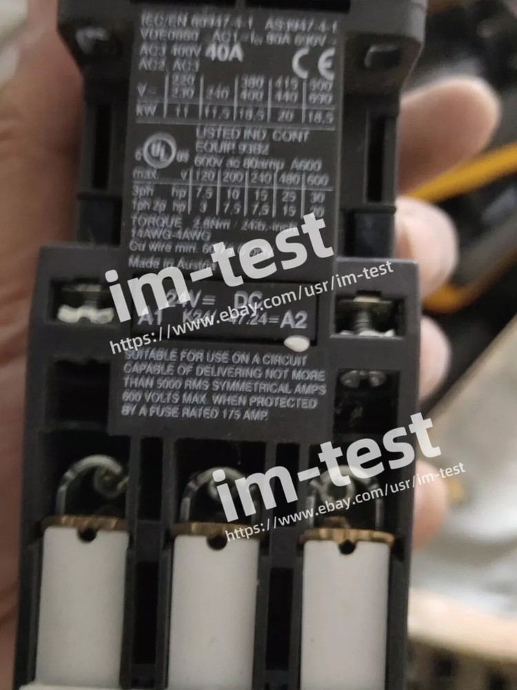1pcs J7KN-40 24D Omron Dc contactor 24VDC 40A#imim