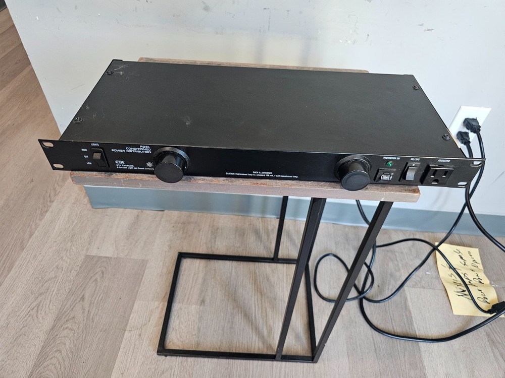 ETA Systems Conditioned Power Distribution Rack Illuminator PD9L PD9-L