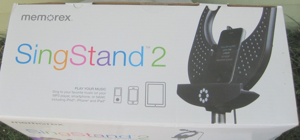 Memorex Sing Stand 2 Home Karaoke System Speaker System - NEW (PLEASE READ)