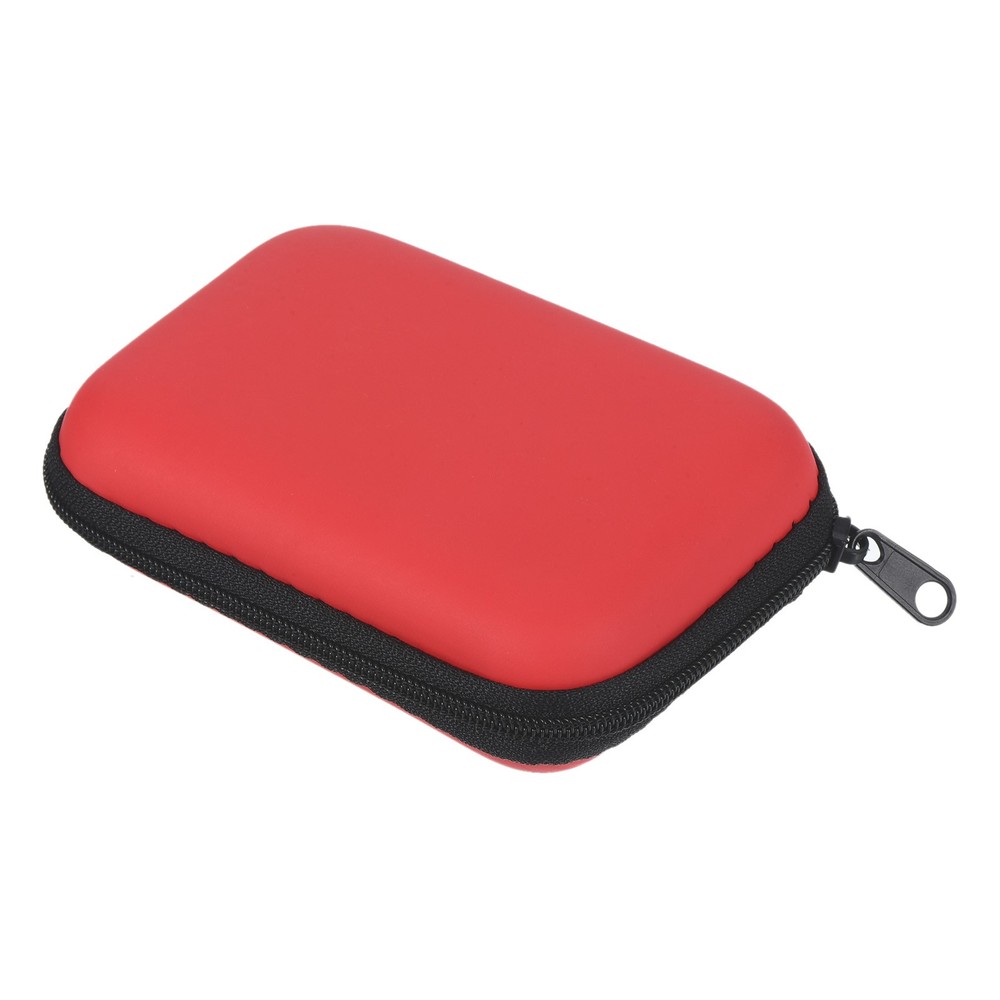 Dart Case, EVA Darts Carrying Storage with Mesh Pockets, Red