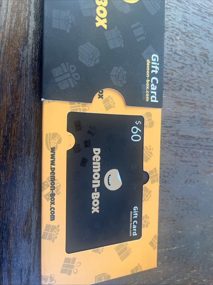 Demon-box $60 Gift Card