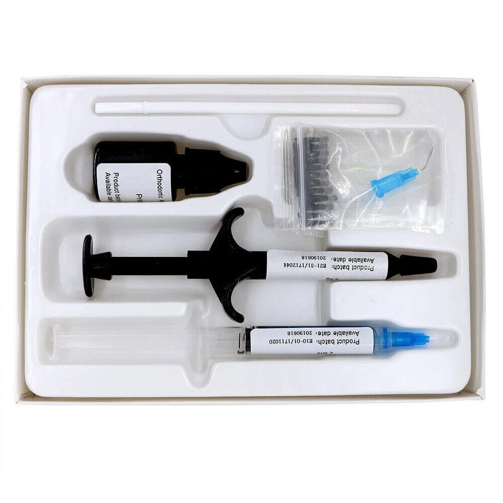 Ortho-Bonding Adhesive Kit with Primer ETC Paste for Dental Light Curing