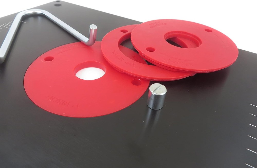 388206 Router Table Insert Plate for Tables Anodized...
