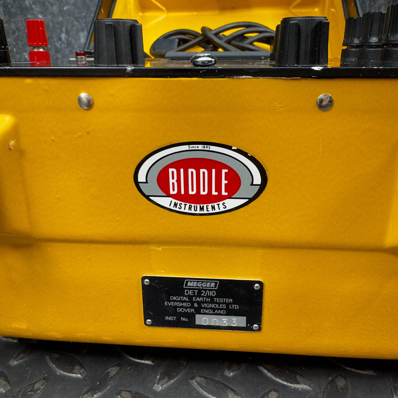 Biddle Megger DET 2/110 - Digital Earth (Ground) Tester