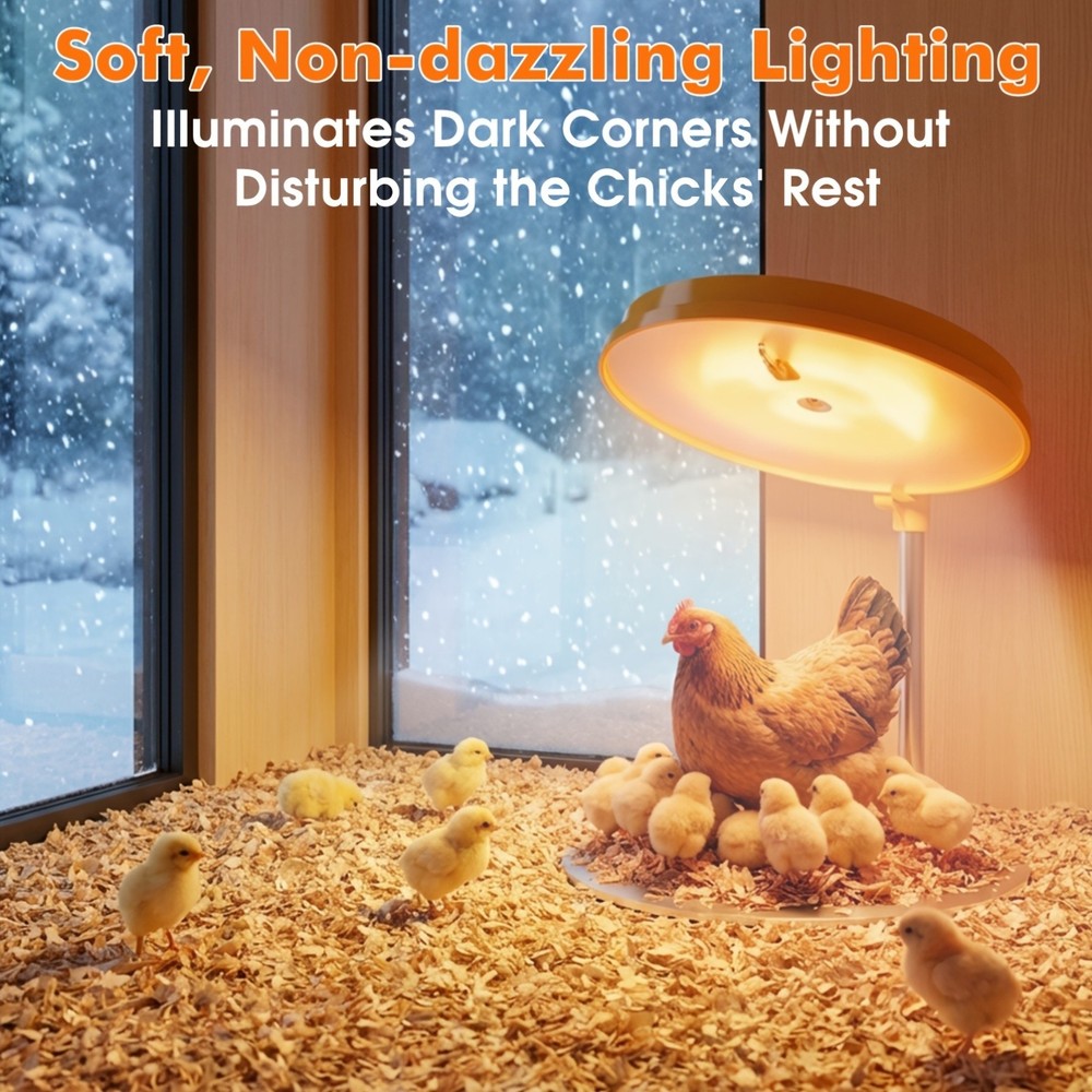 Chick Brooder Heating Plate 45W Brooder Heater for Chicks with Adjustable Height