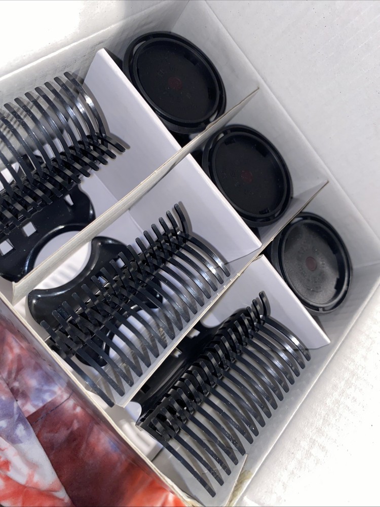 CHI Smart Magnify 1.25"Ceramic Velvet Replacement Hot Rollers & Clips