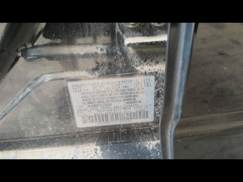 SENTRA 2020 Transmission Shift 1307712