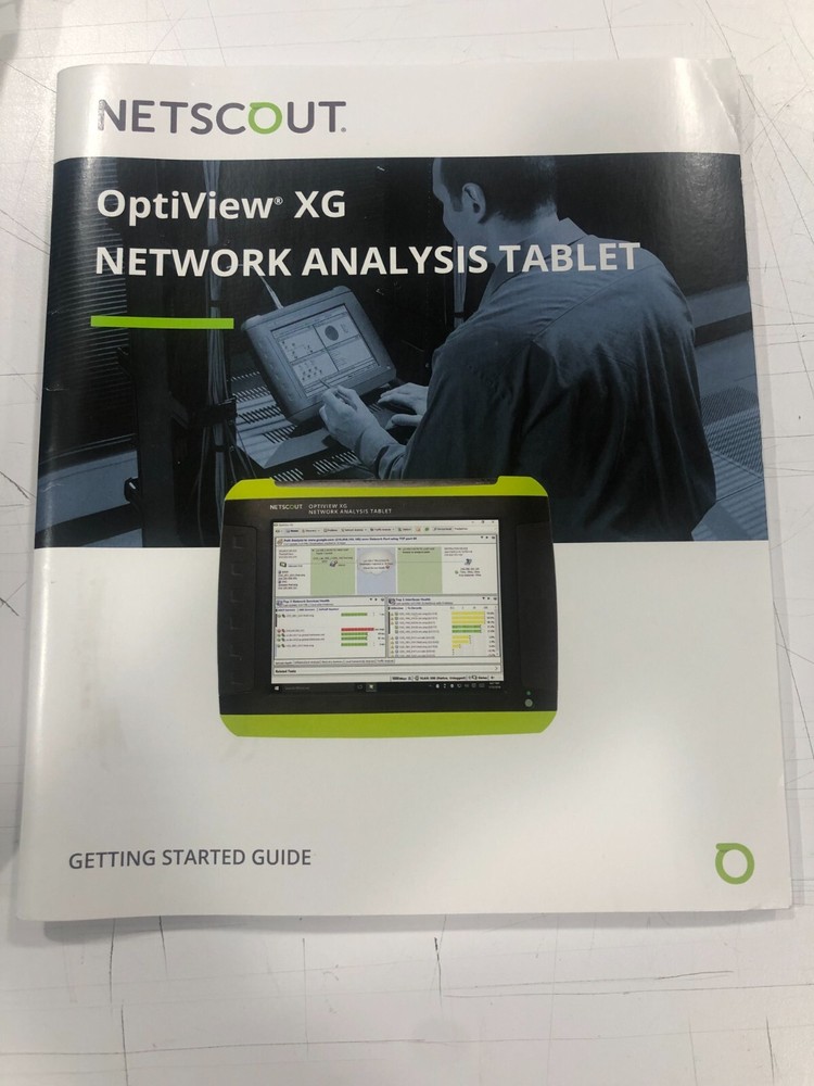 NetScout OPVXG-EXPT OptiView XG Network Analysis Tablet, 10 Gbps