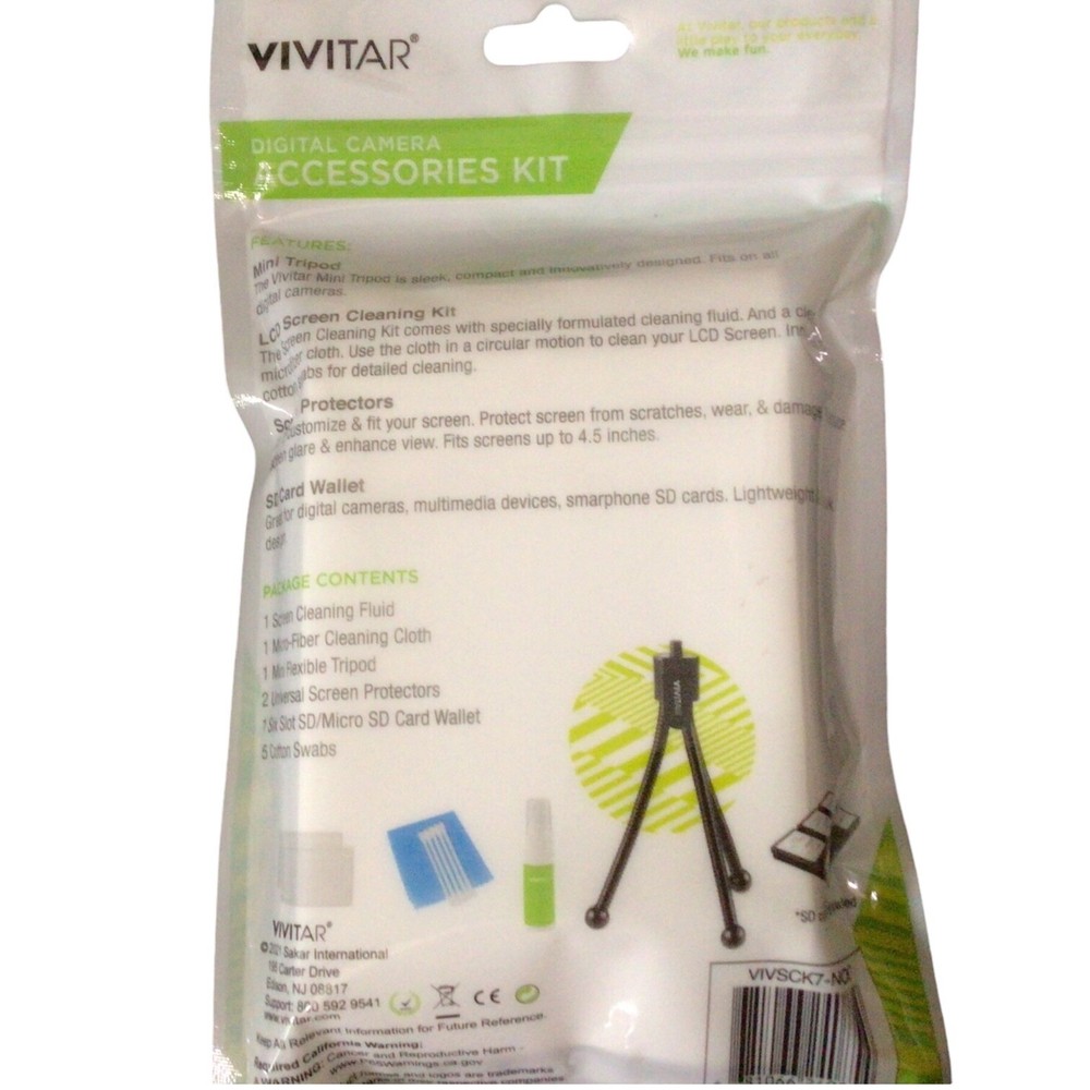 Vivitar Clean It Digital Camera Accessories Kit NEW