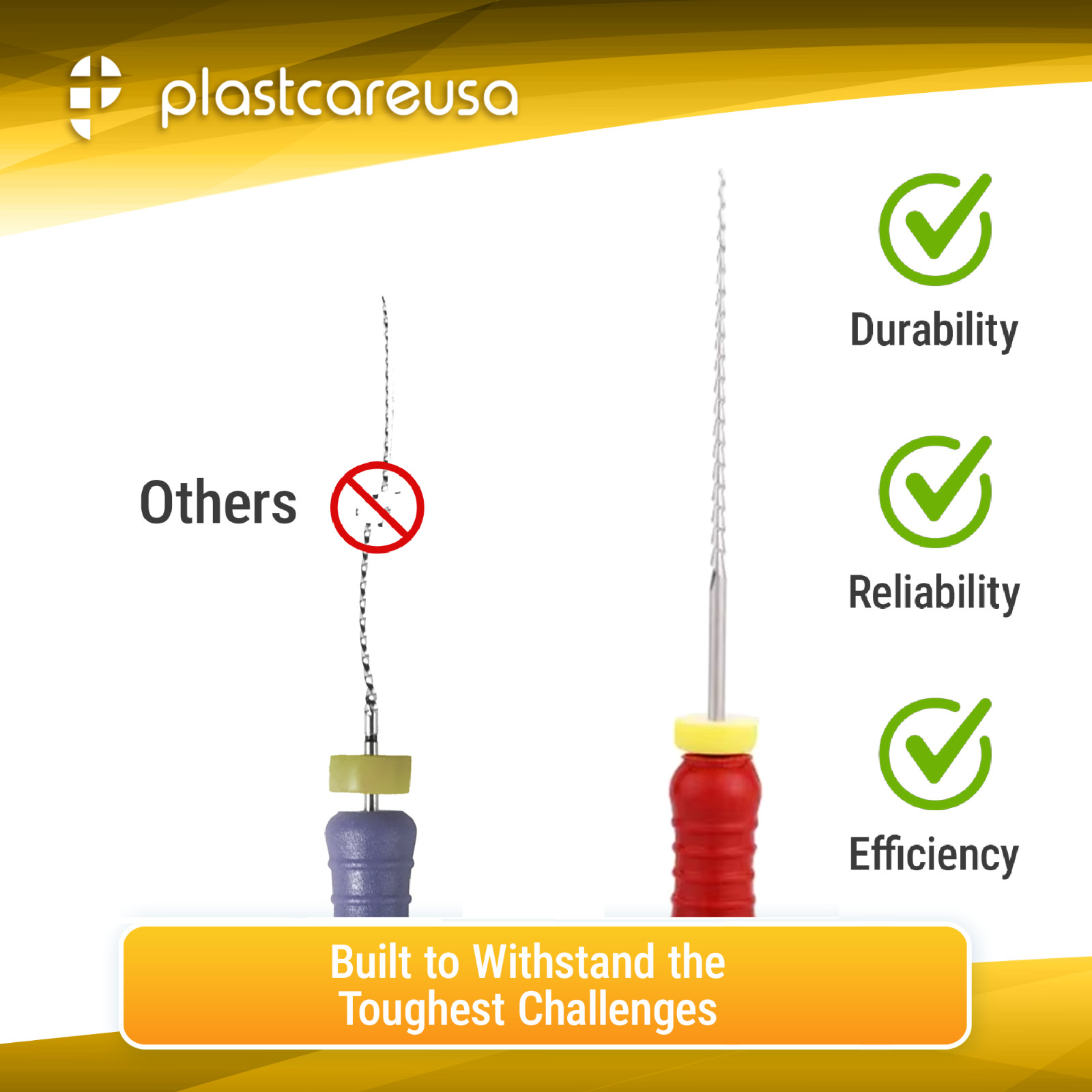 25mm Endodontic H Files H File Hedstrom Stainless Steel, Endo Dental Rotary