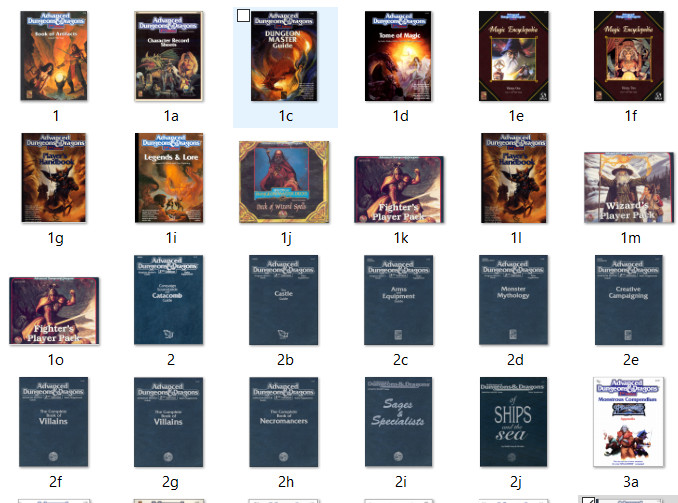 Giant Dungeons & Dragons Version 2 Collection Books Module's User Guide 250+ PDF