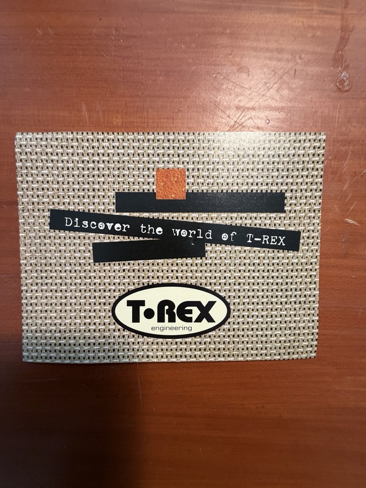 T. Rex Engineering Replica Echo Delay Effects Pedal Free USA Ship