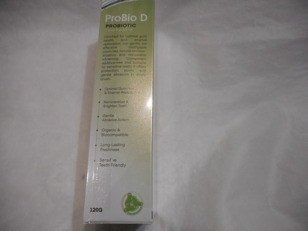 Probio D PROBIOTICS TOOTHPASTE