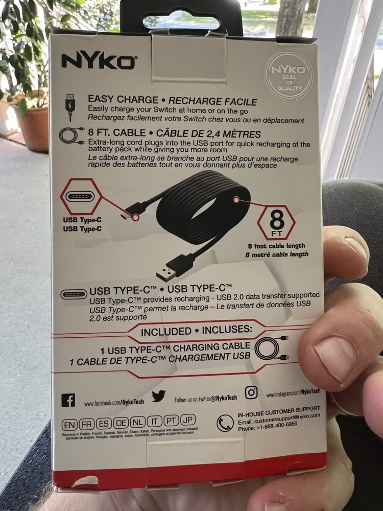 Nyko Charge Link for Nintendo Switch